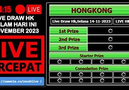 Hk Lotto Live Draw Hari Ini